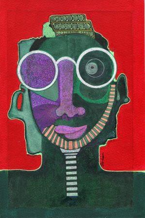 59a Gerhardt, Gillian- In the land of Blind,one eyed...,Mixed Media.jpg
