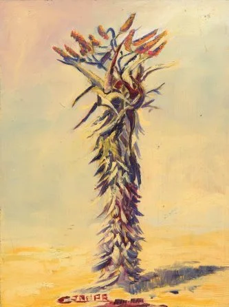 72b Varney Jamar, Christiane - Aloe candelabra 2, oil on block.jpg