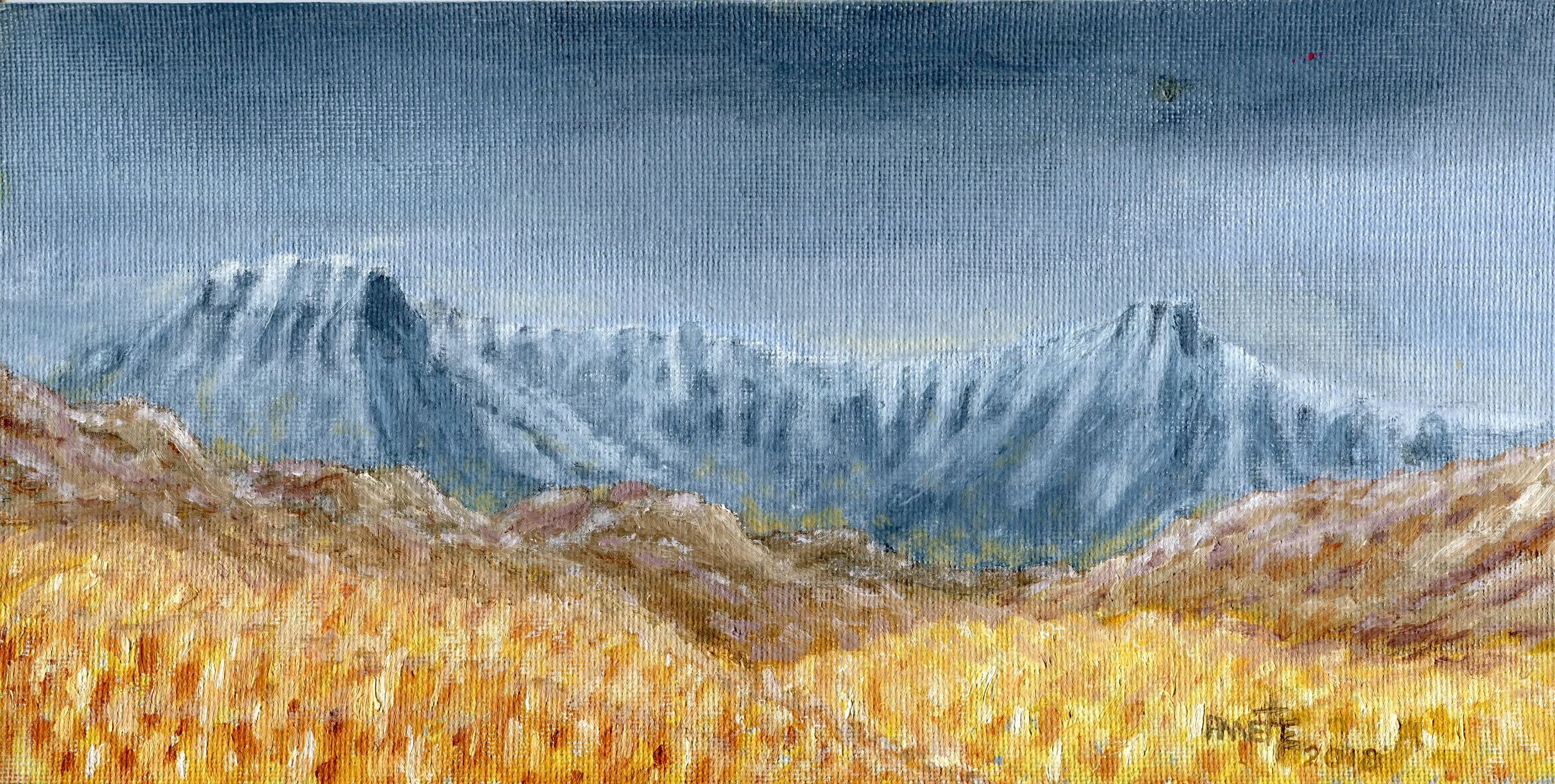 08C Annette Farland Snow oil on canvas panel