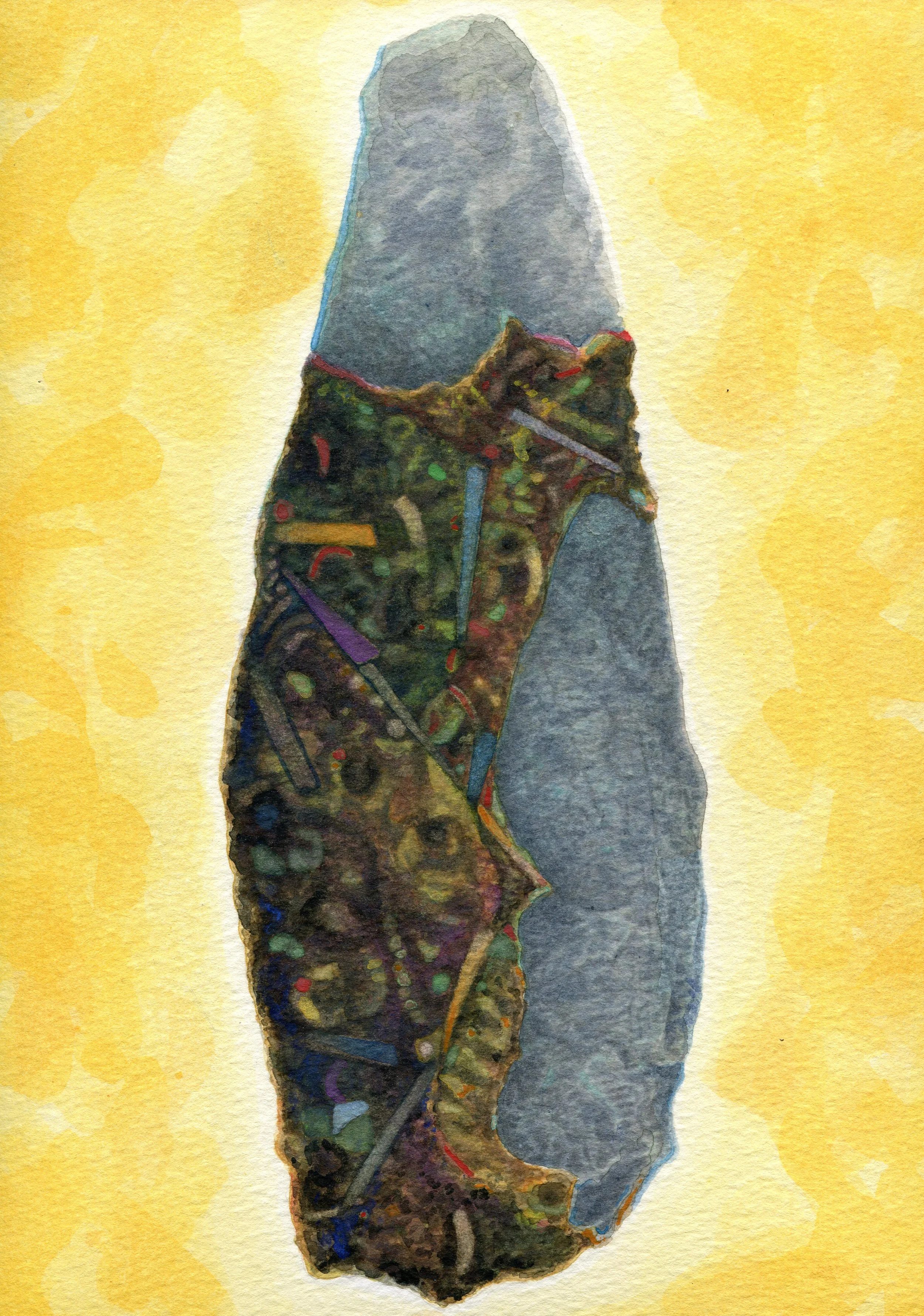 41a Malcolm Christian Touchstone watercolour on paper