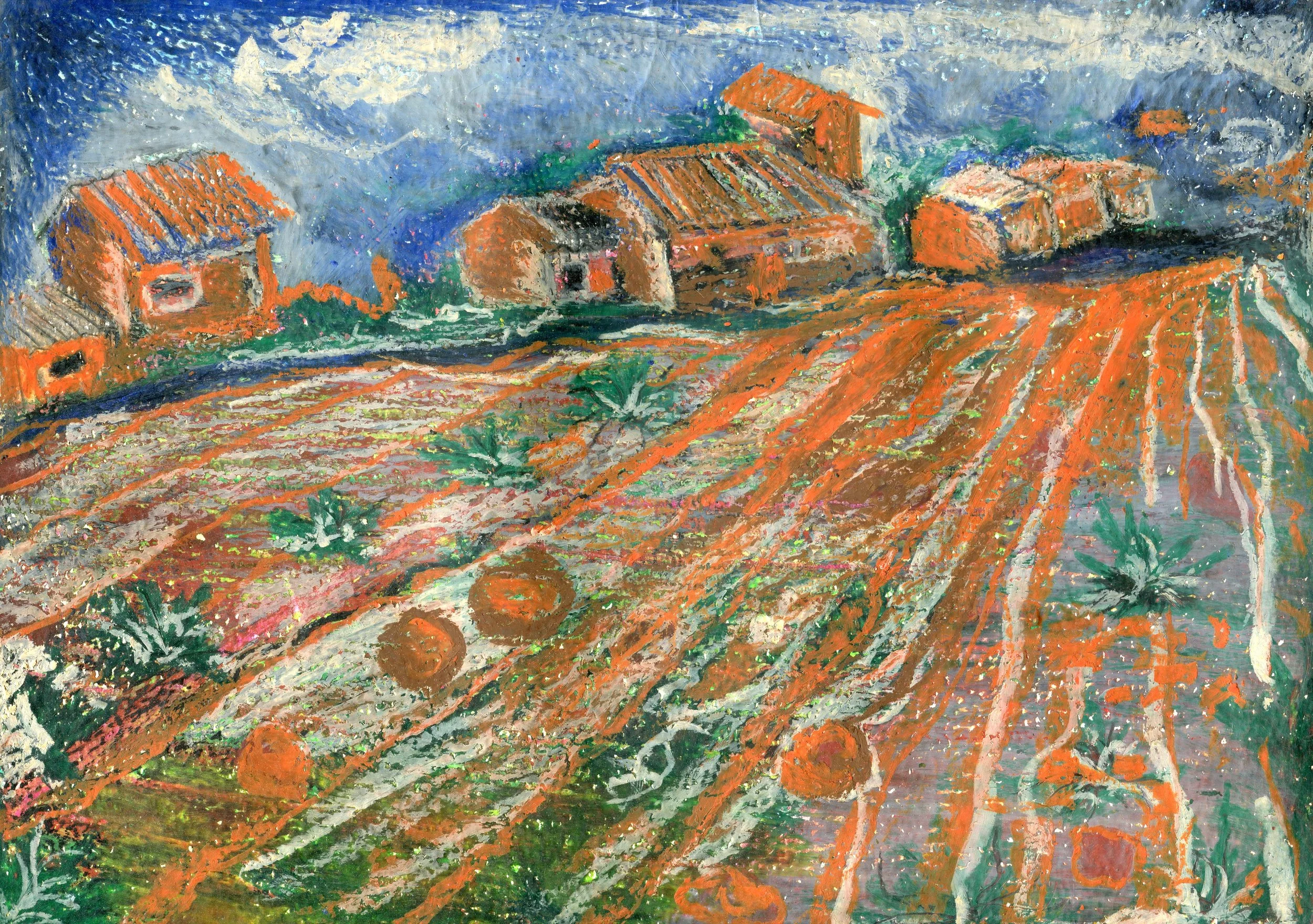76a Sanele Sikosana Sweetwaters oil pastel on paper