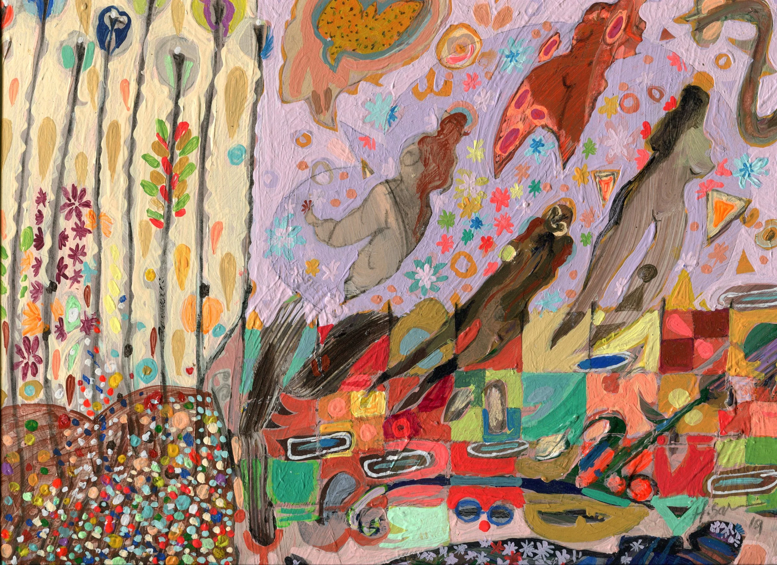 05b Hussein Salim Spring 2 acrylic on paper