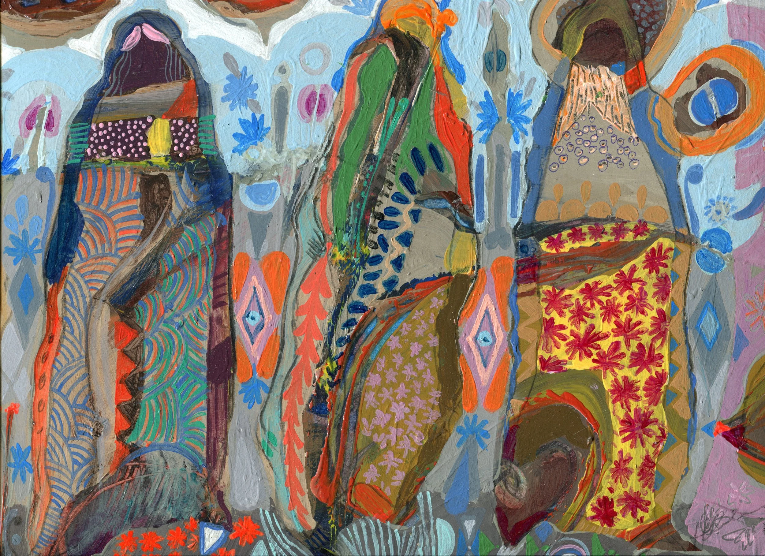 05a Hussein Salim Spring 1 acrylic on paper