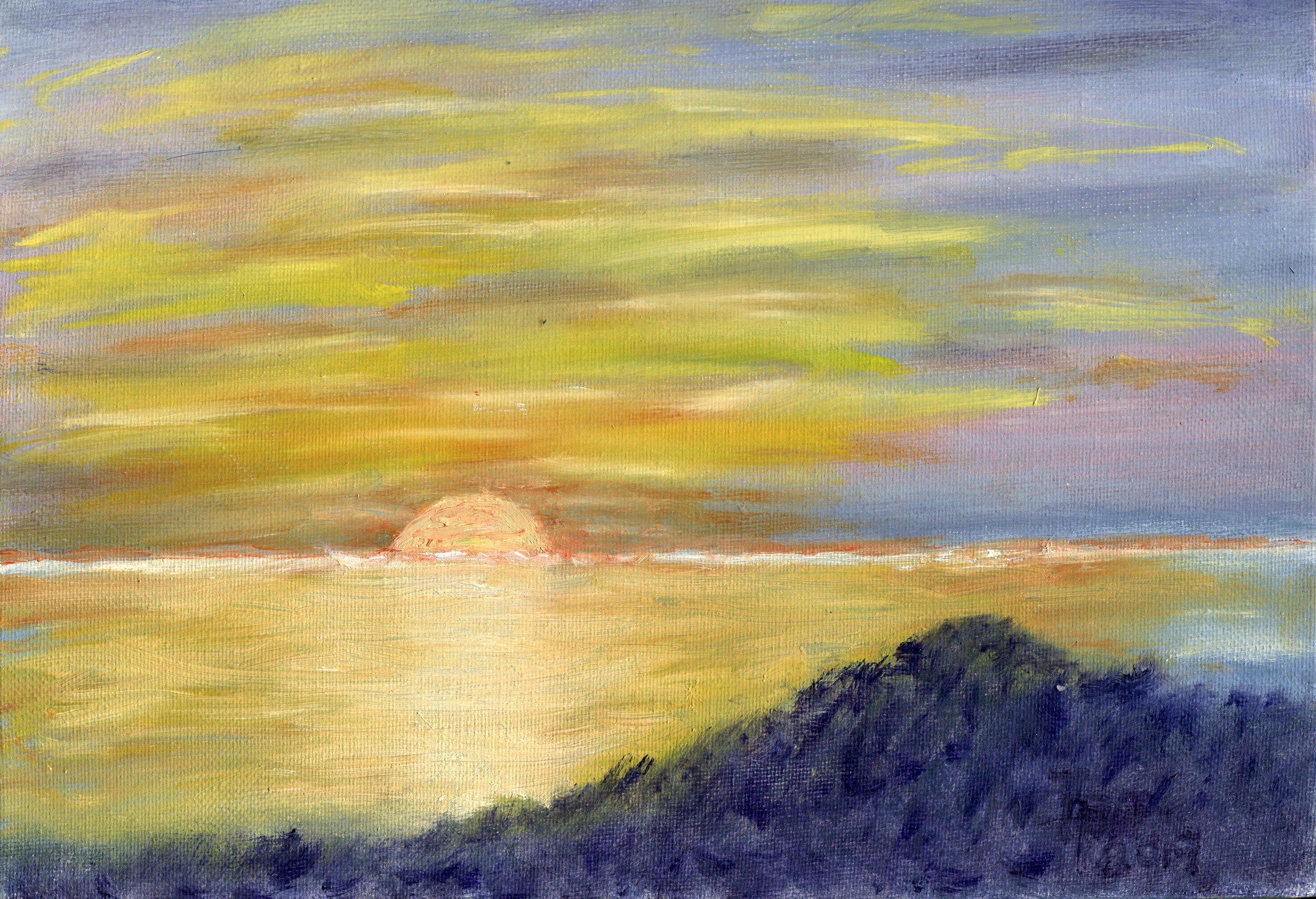18c Annette Farland Ramsgate oil on canvas