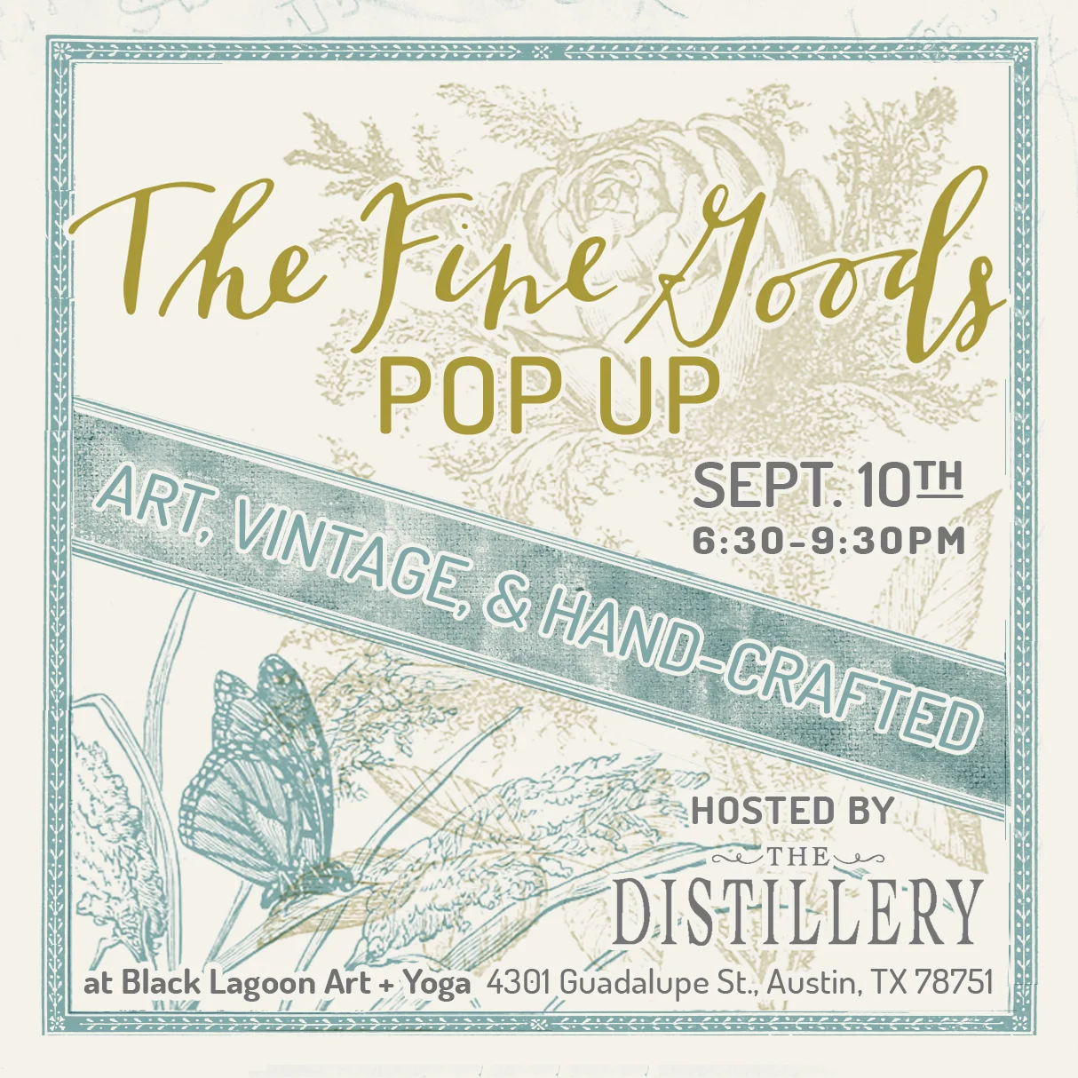 the fine goods pop up
