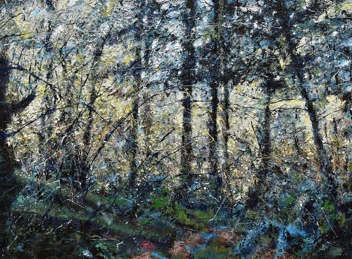 Things Behind The Sun   oil on canvas 30 x 40 (in) 2019