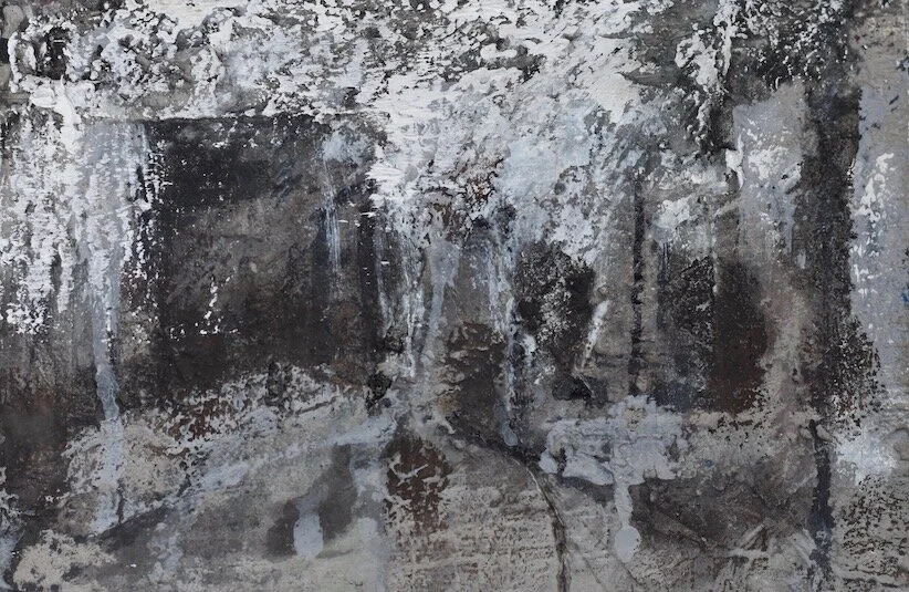 Rough   oil on board 4x6 (in) 2016