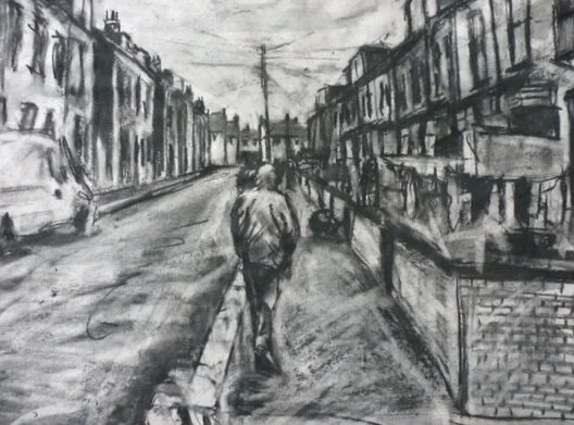 This Is England   charcoal on paper 18x24 (in) 2012