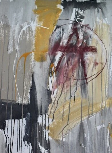 This Wall   mixed media on paper 18x24 (in) 2016