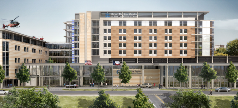 Dell Medical Center Rendering (Opening 2016)
