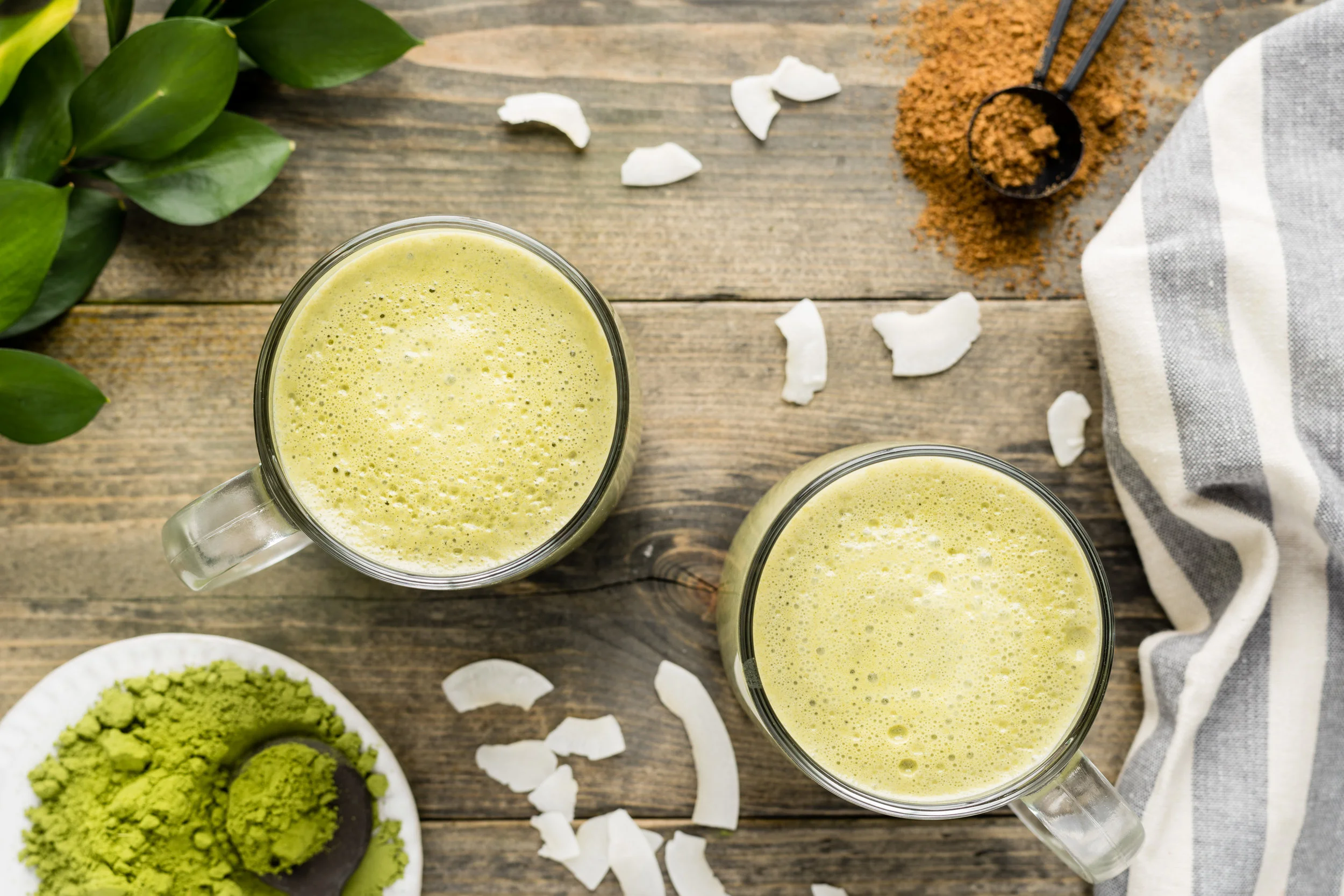 moringa tea latte