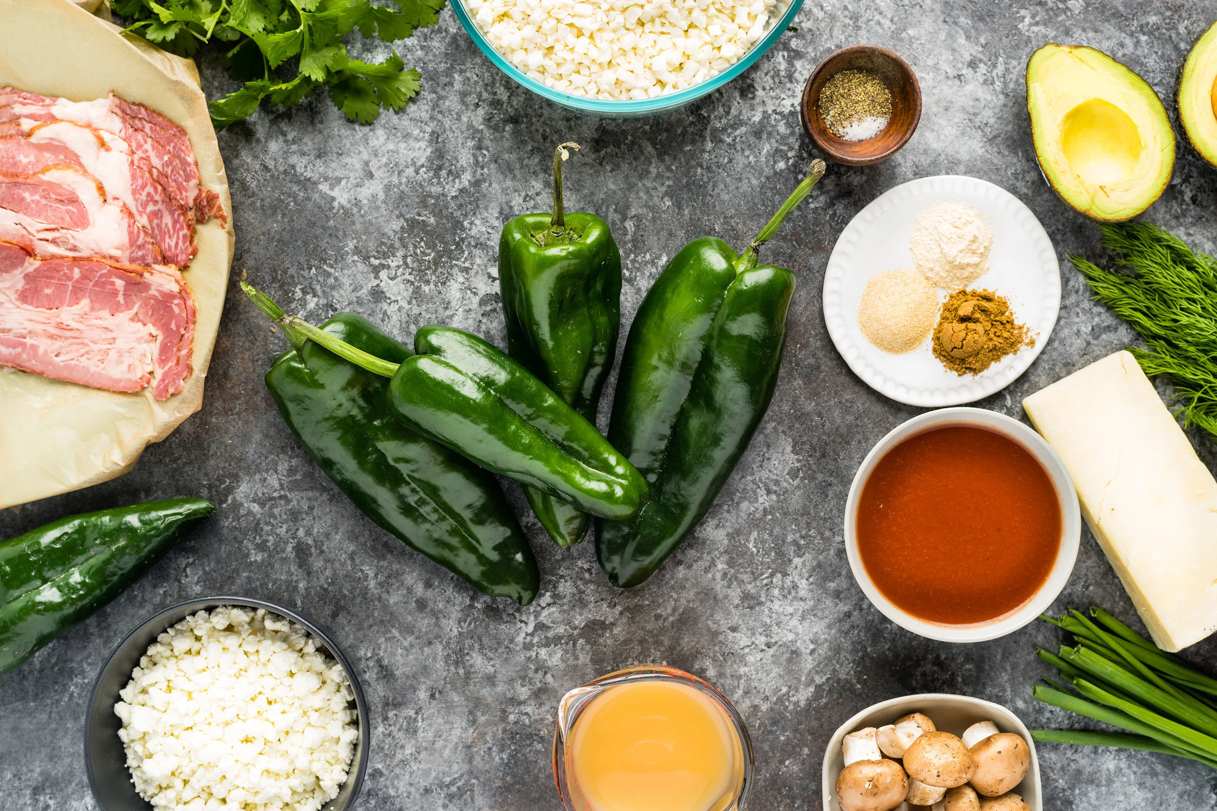 Chilli Relleno Ingredients