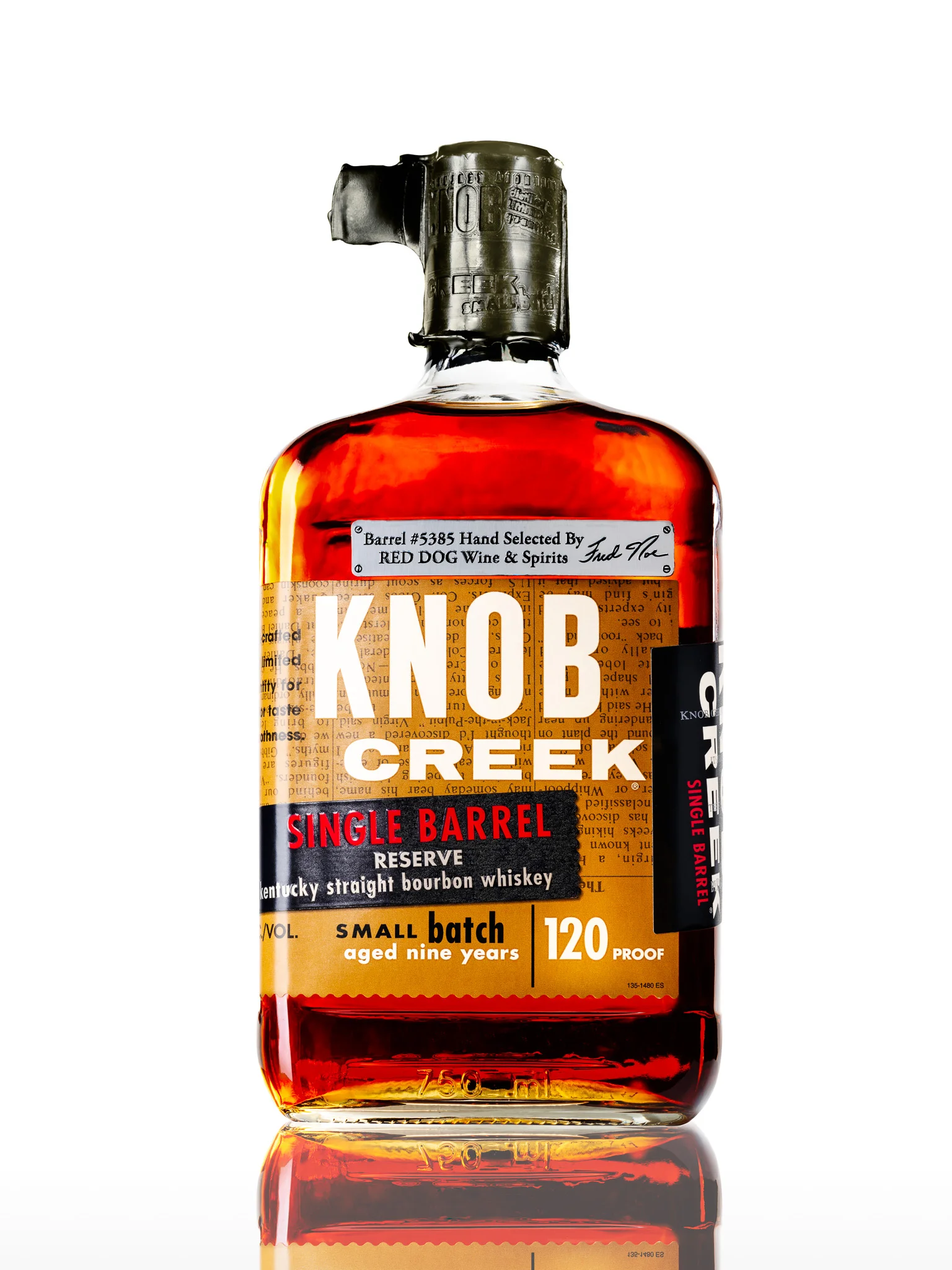Knob Creek Single Barrel Bourbon