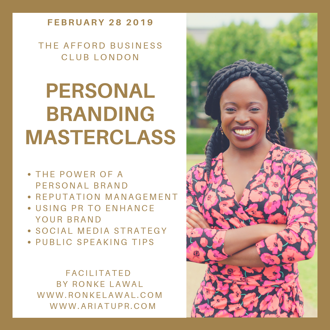 Personal Branding Masterclass