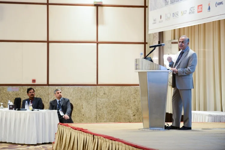 Institute Director, Prof. Ali Mosleh gives the keynote speech in Kuwait 