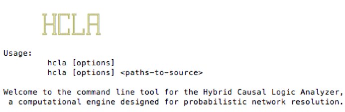 HCLA COMMAND-LINE TOOL