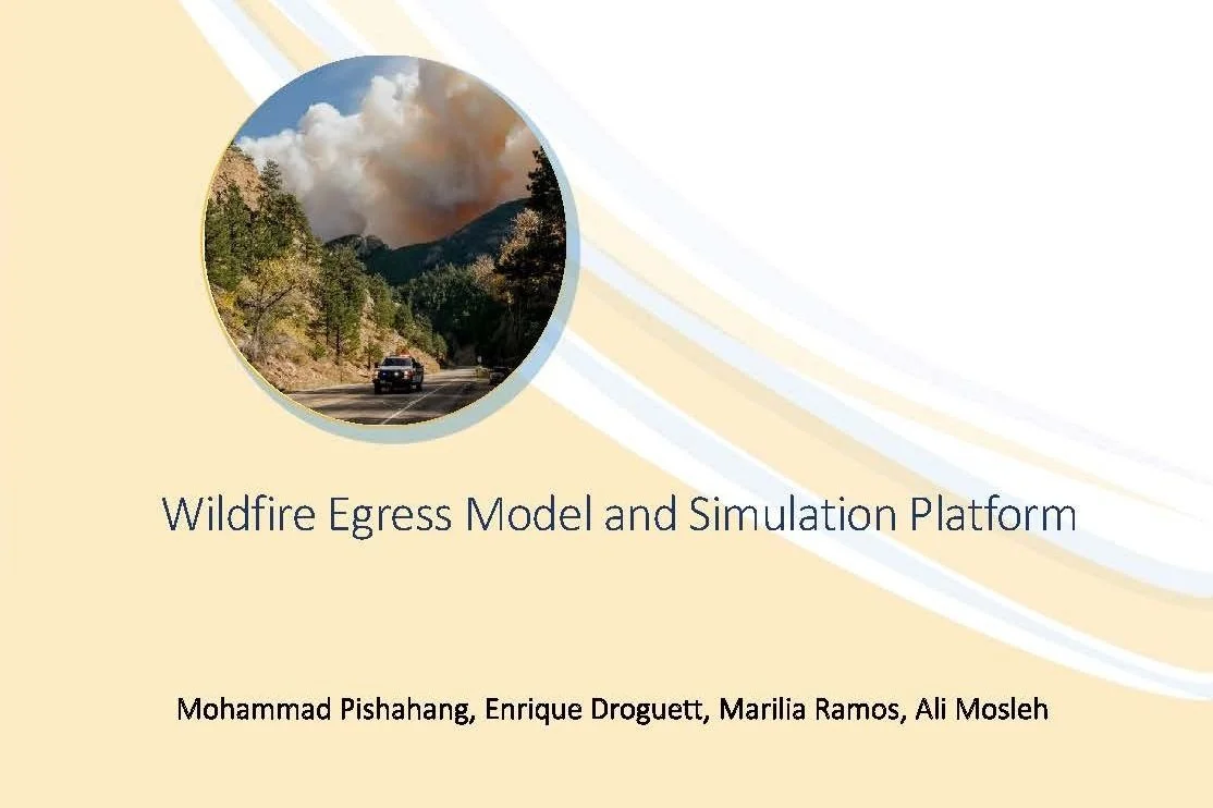 Report GIRS 2022-03: Wildfire Egress Model and Simulation Platform