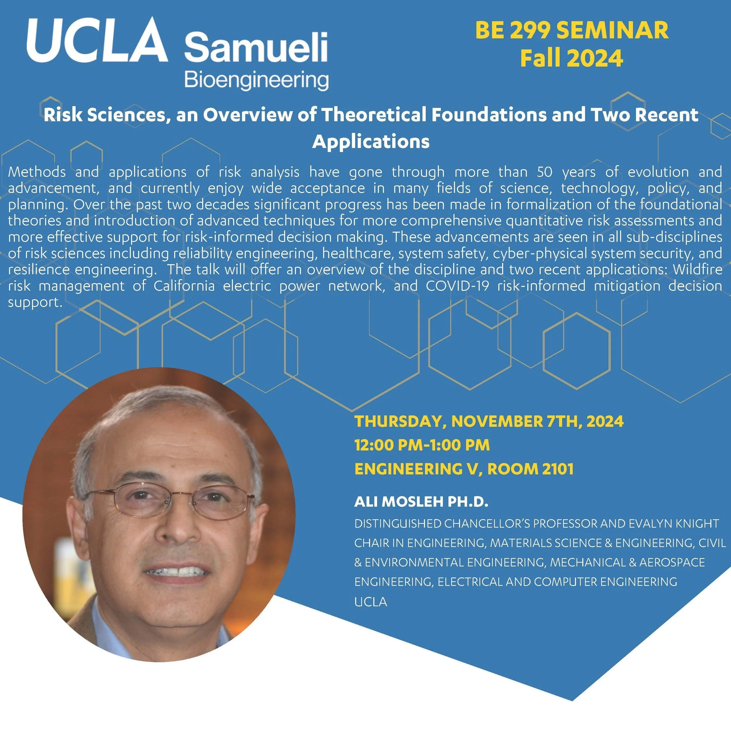Institute Director to Give Talk to Bioengineering Department at UCLA