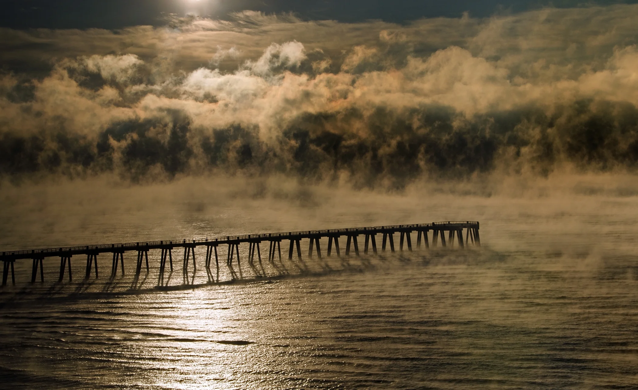 Best Projected Image - Gulf Stormy Morning - John Hasse – Retzer Camera Club