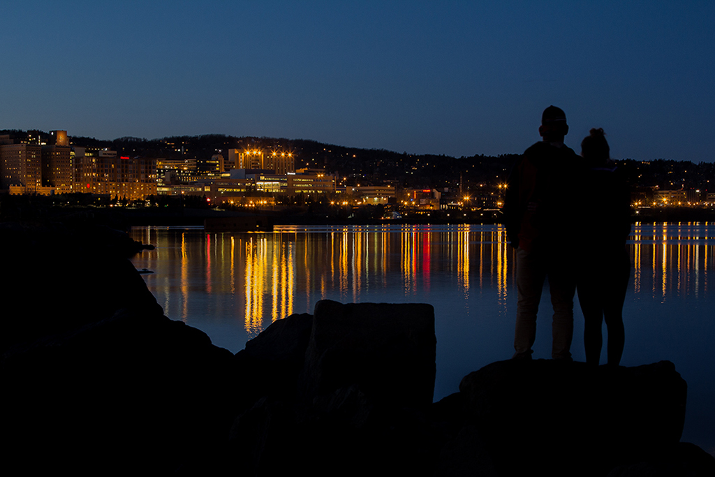 City Lights Couple