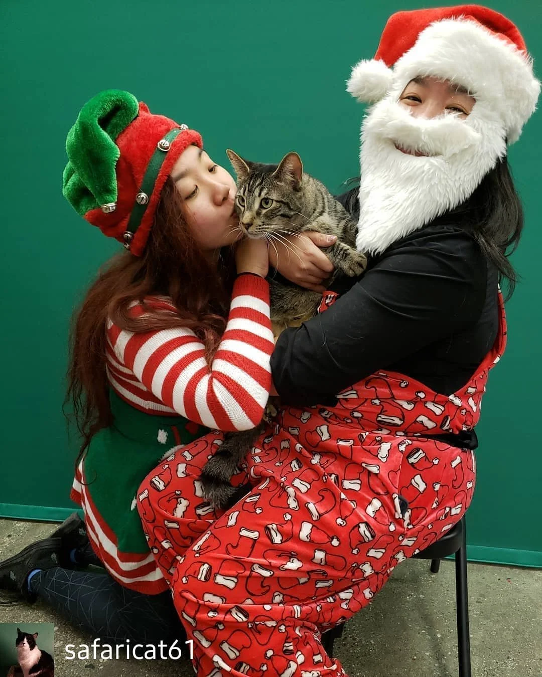 Update : Elliott just got adopted today!!!!! ❤️👍 Elliott enjoying hugs and kisses from our volunteer trappers Elizabeth and her sister at adoptions Saturday at #unleashedpetcoMonrovia. Elliott is one of the endless fosters we pull weekly from the st