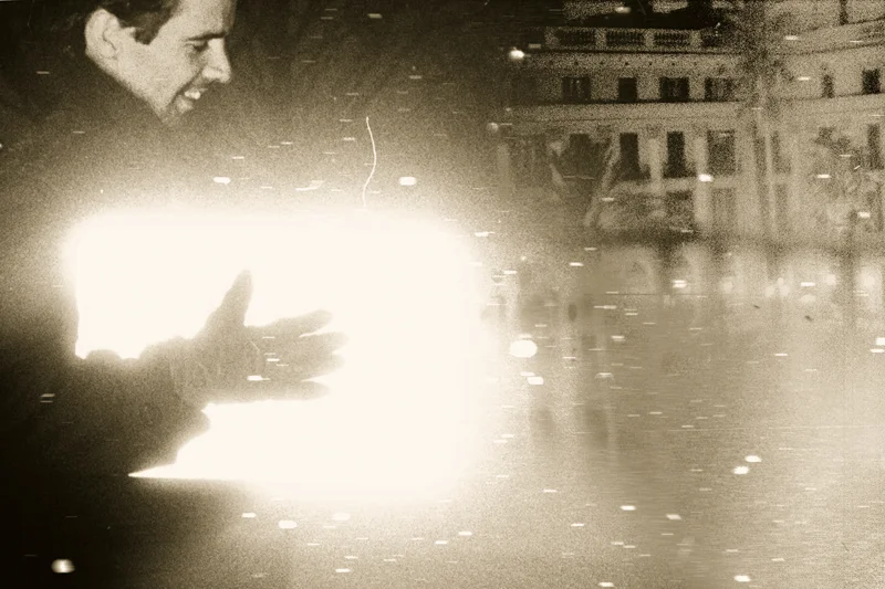 The Heartthrob and the Box of Light . Archival pigment print. 8.53" x 12.8"