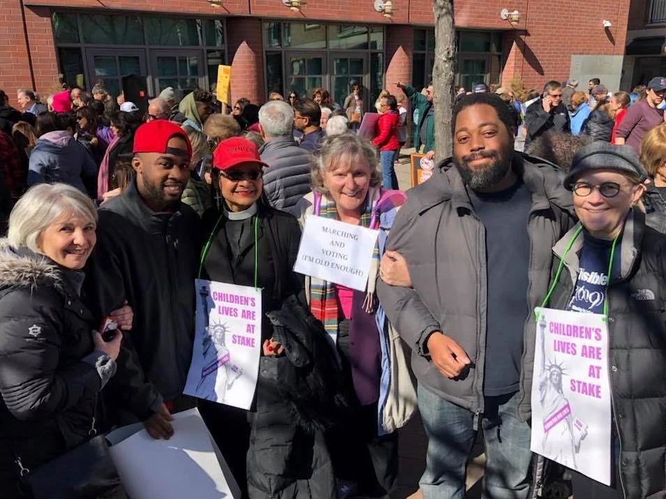 Westminster’s leaders attended many protests to oppose USA’s policy to separate migrant refugee families.