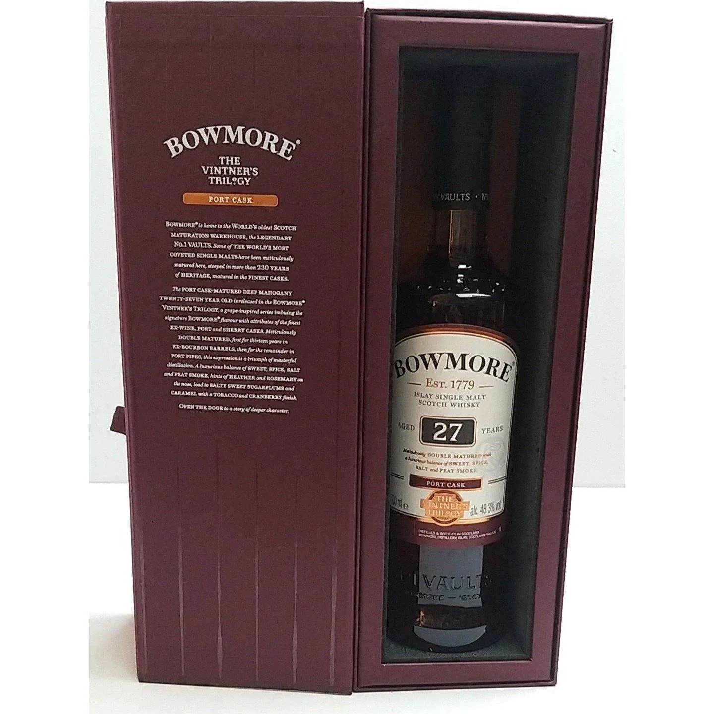 BOWMORE Single Malt Whisky in 28th August 2026