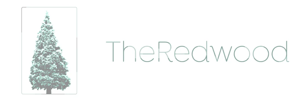 Logo created from the iconic redwood tree situated on the property of this modern apartment complex in Seattle