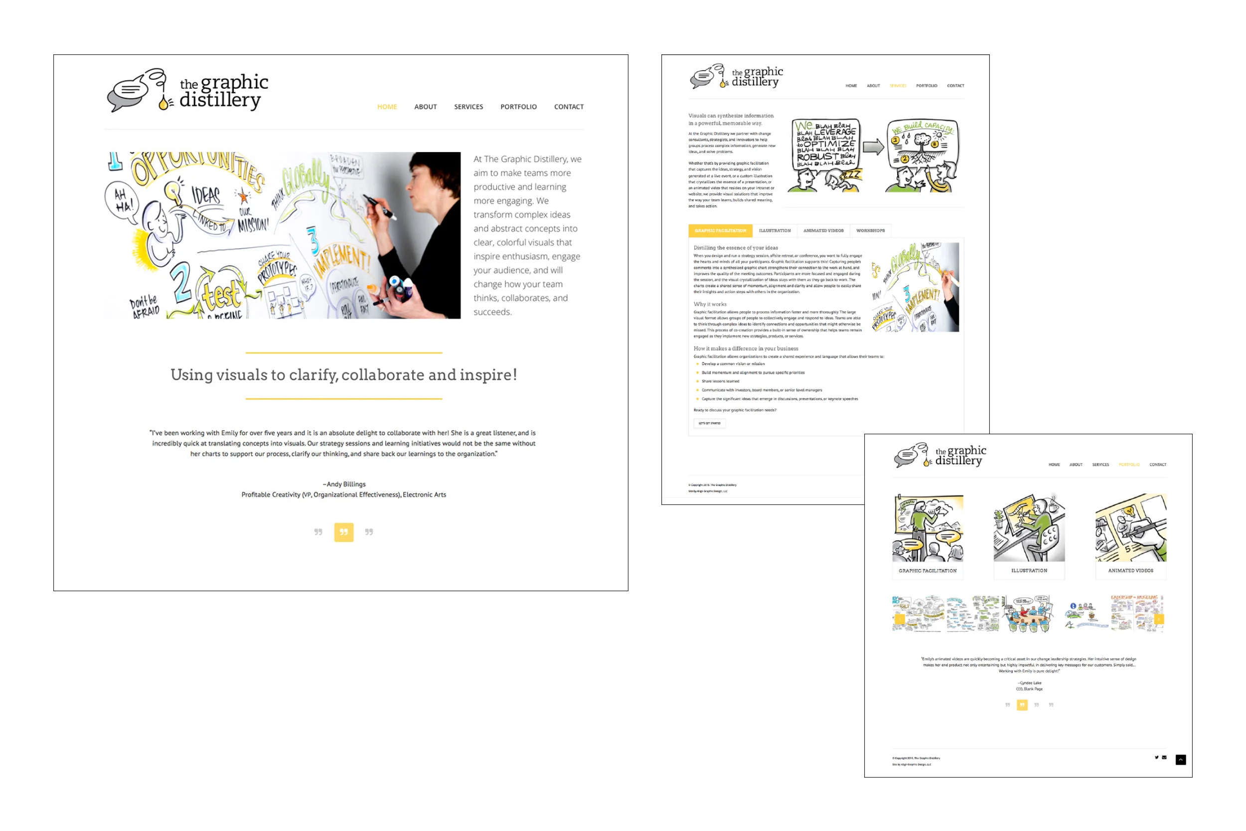 Graphic Distillery Wordpress Website