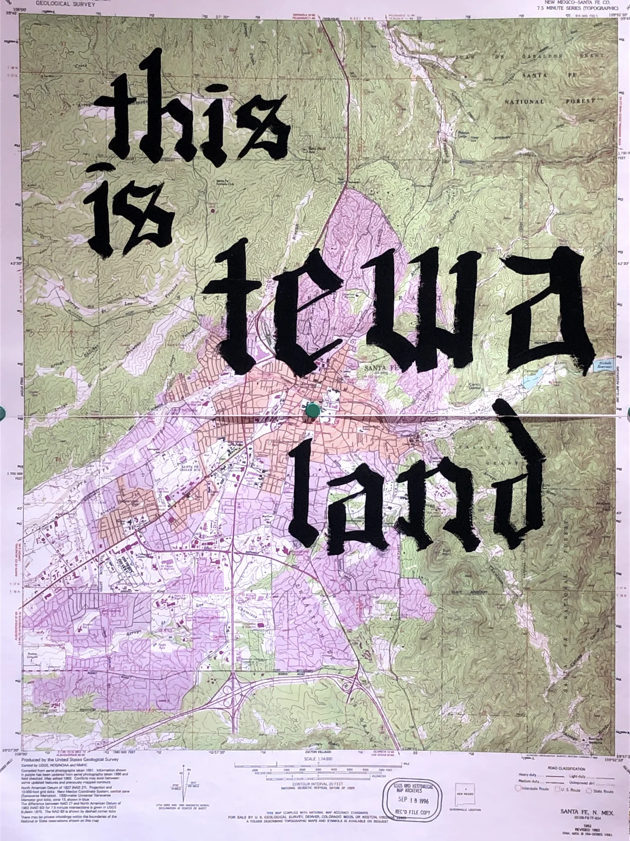 UNCEDED TEWA LAND