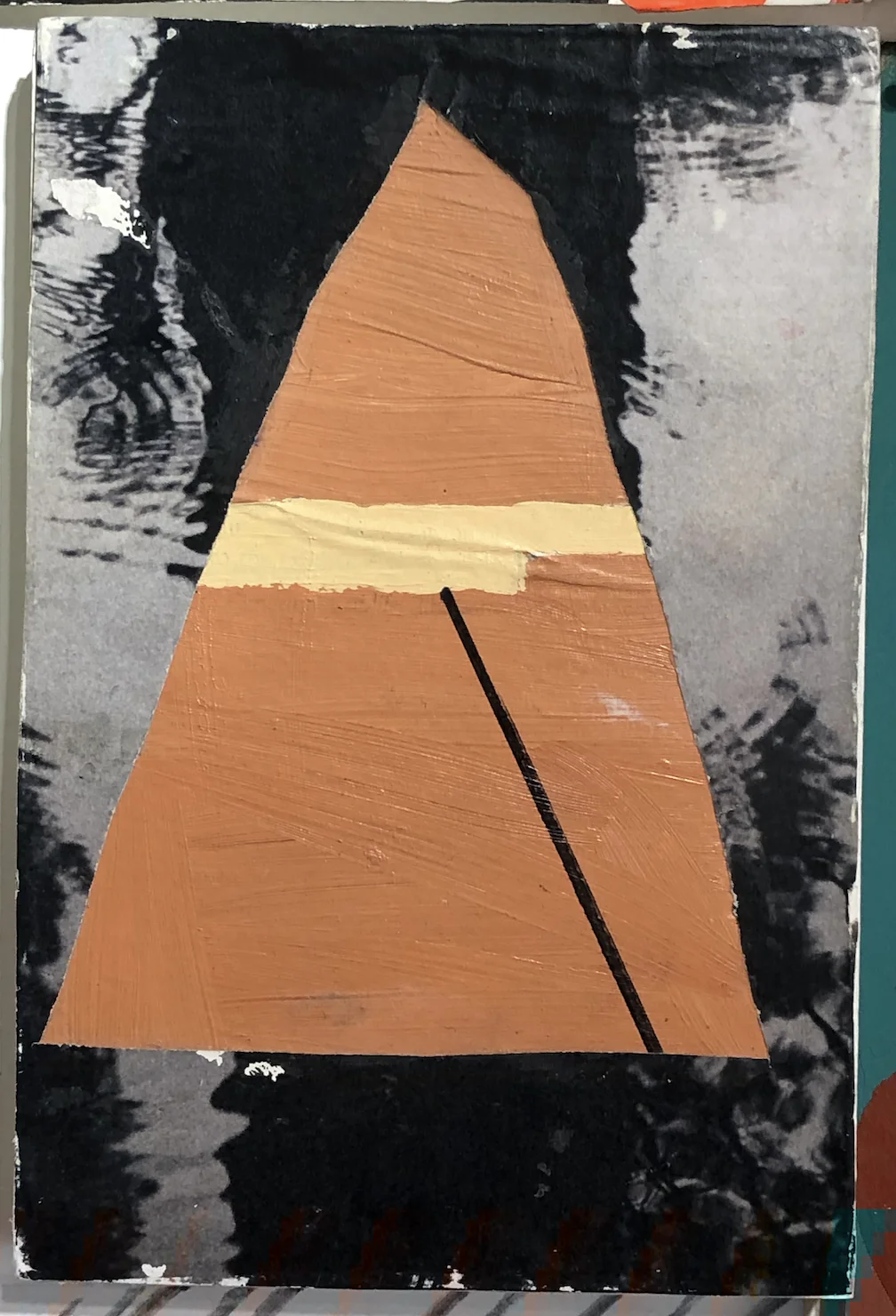 chandler wigton - study for water pastel drawing
