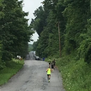 A great stretch for our hill reps.