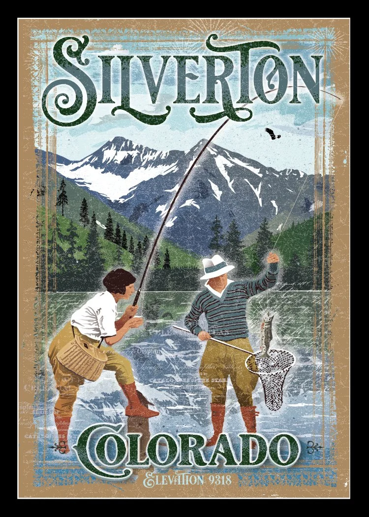 Silverton Couple Fishing 5X7.jpg