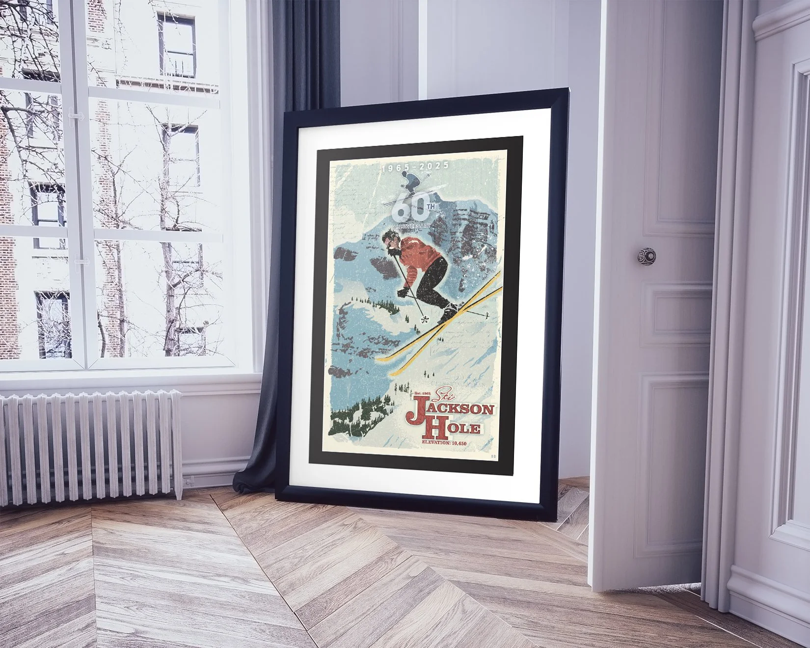 Poster-frame-on-the-floor 65 jump 60th.jpg