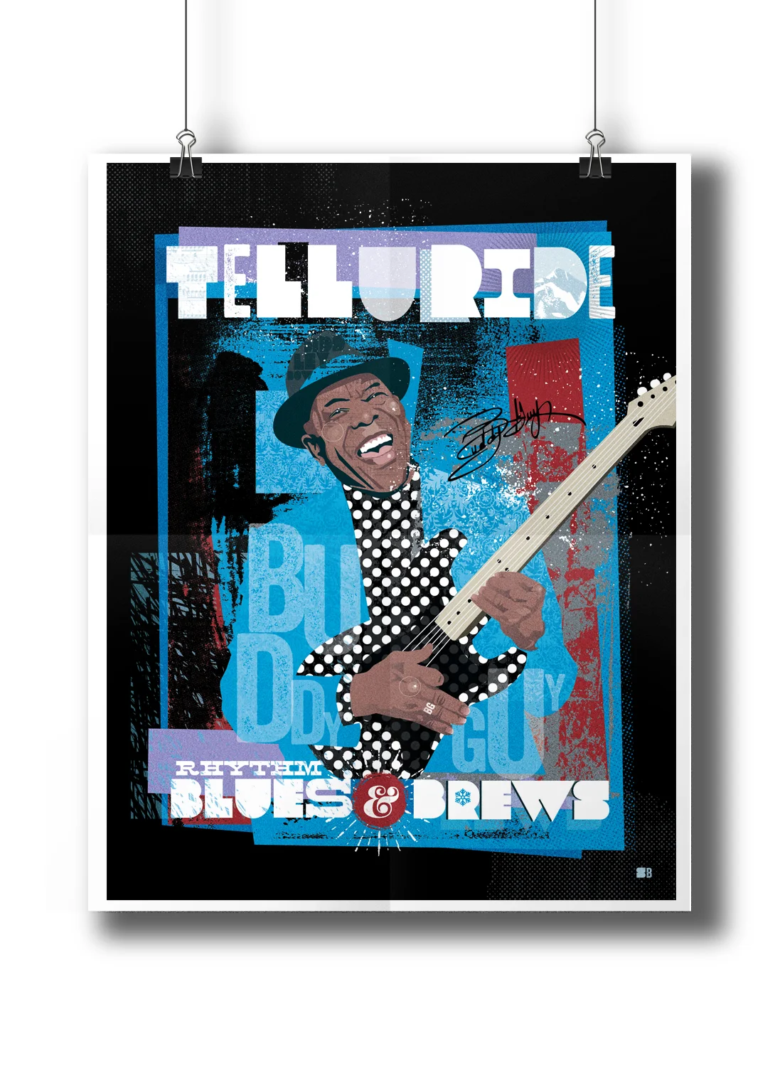 Don’t forget Buddy Guy! Get these only at Wizard Entertainment in Telluride!