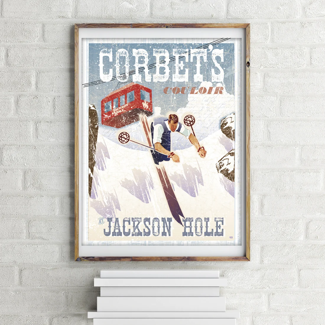 Poster Mock up on White brick wall Corbets.jpg