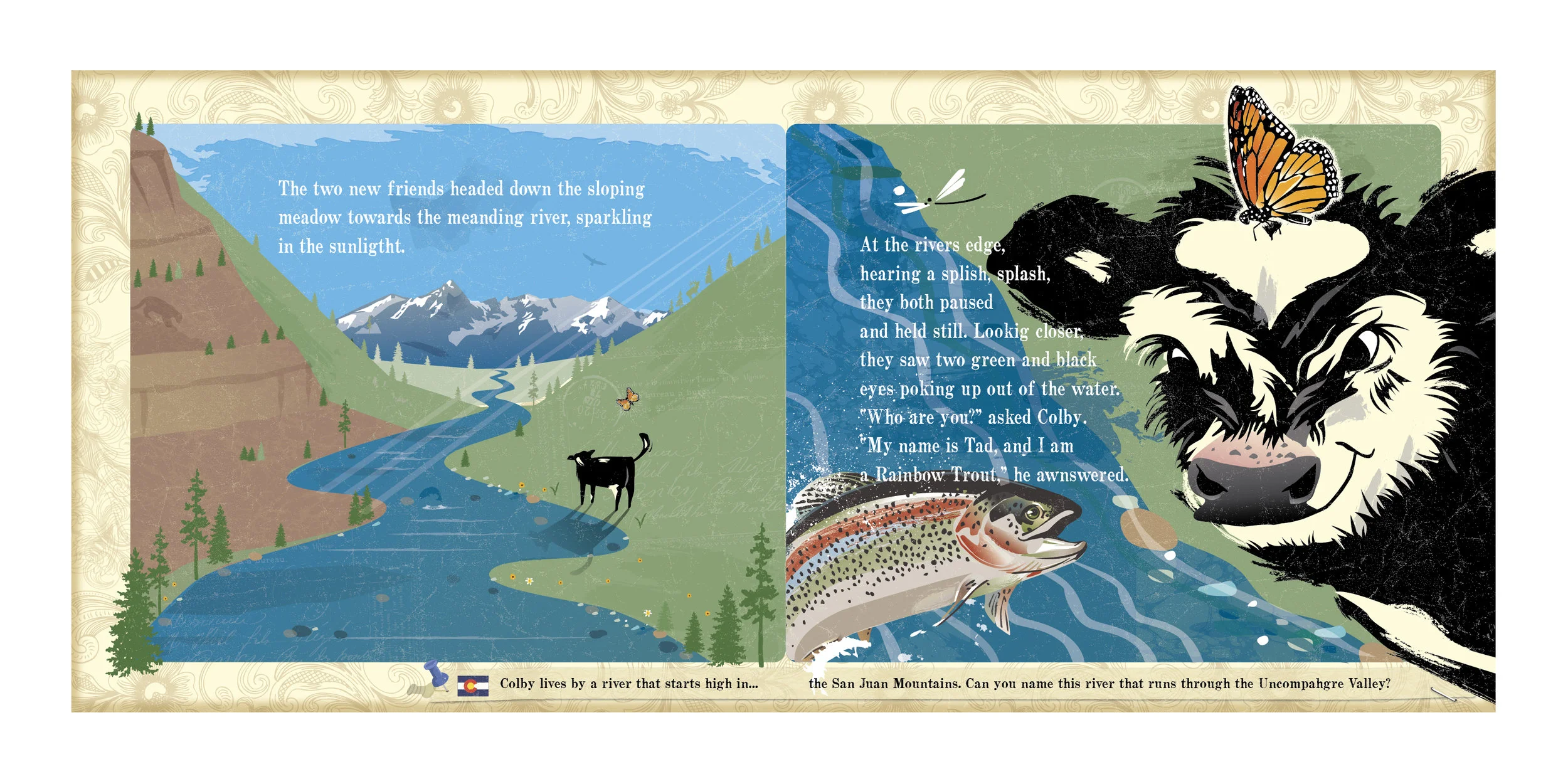 Colby discovers the Uncompahgre River that flows through his ranch in Western Colorado.