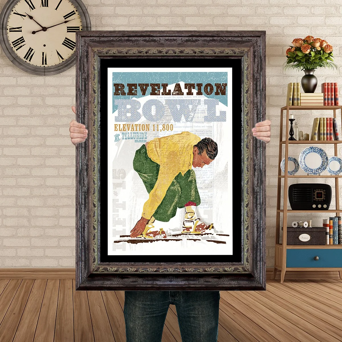 Man Holding Poster Mockup Barnwood Revelation Bowl.jpg