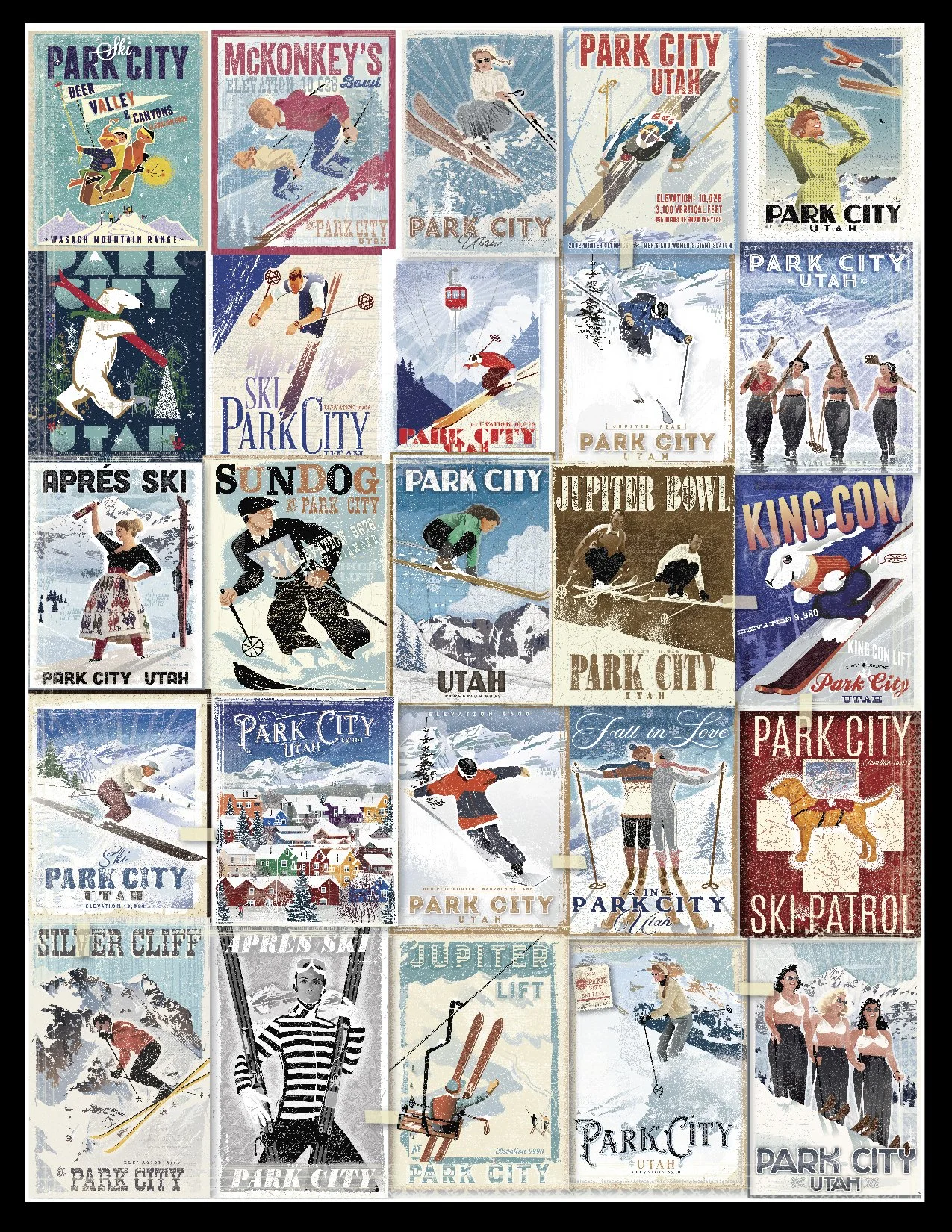 Ski Collage Park City Winter.jpg