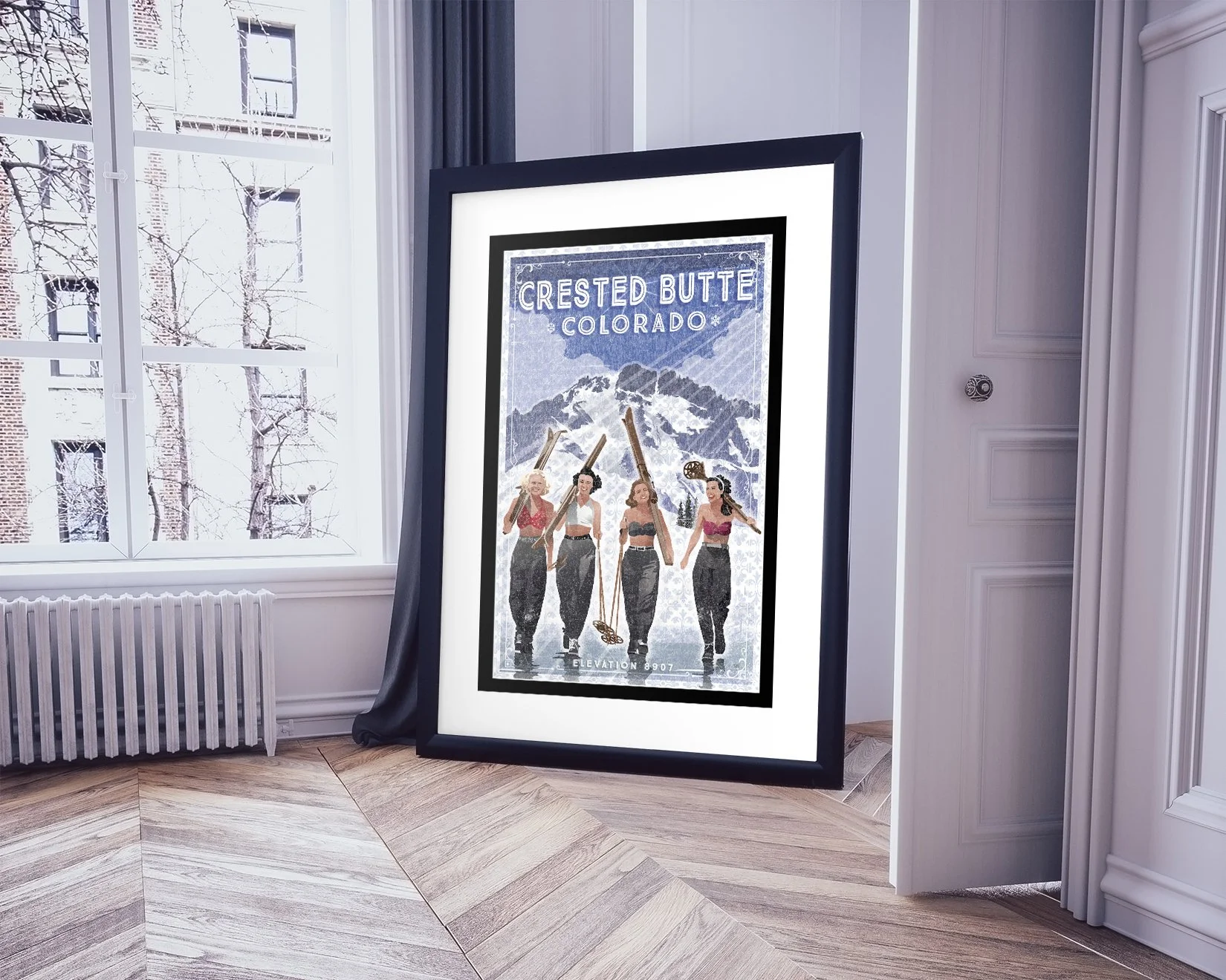 Poster-frame-on-the-floor CB 4 Friends.jpg