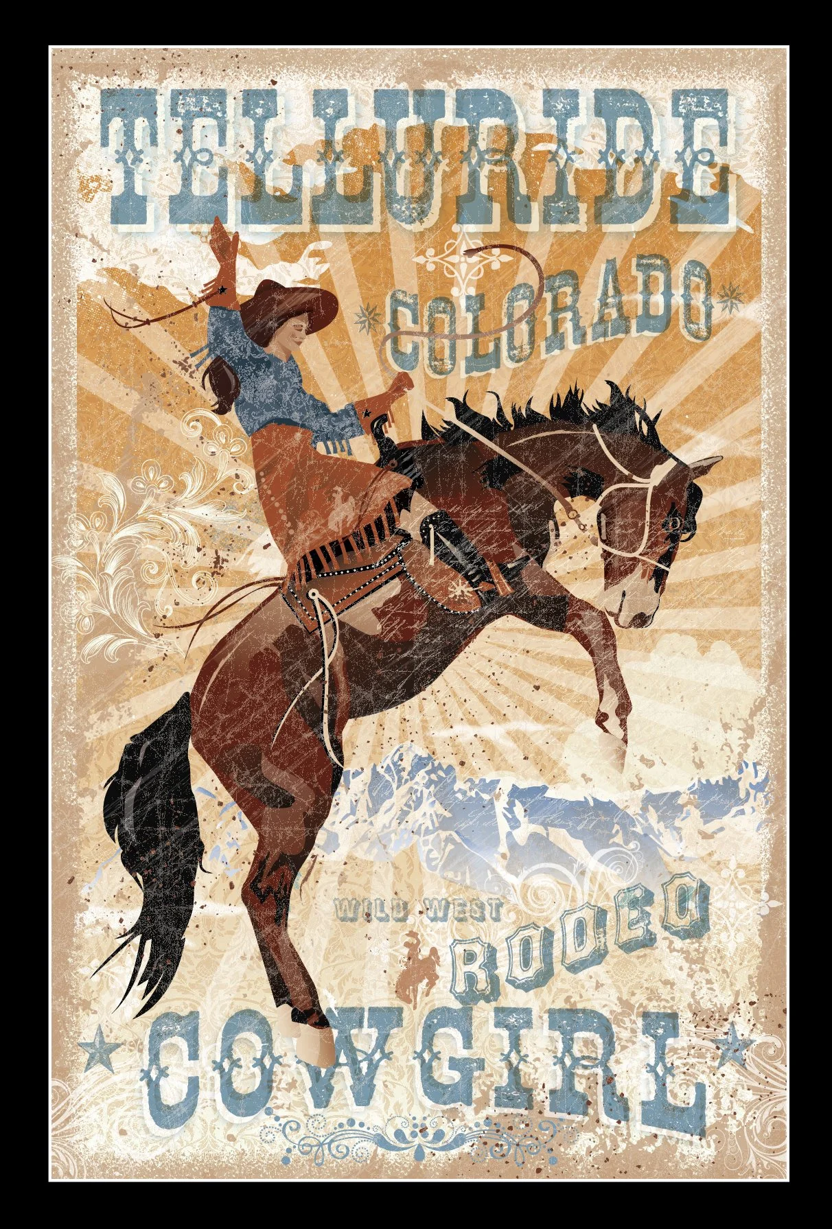 TELLURIDE Bucking Bronc Rodeo Cowgirl.jpg