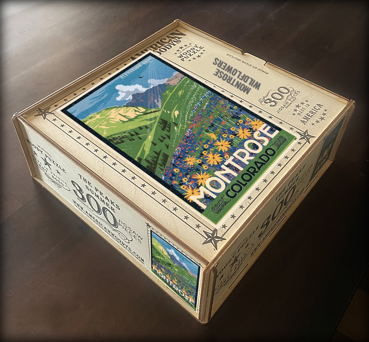 American Woodies 300 piece puzzle angle MONTROSE DESIGNS.jpg