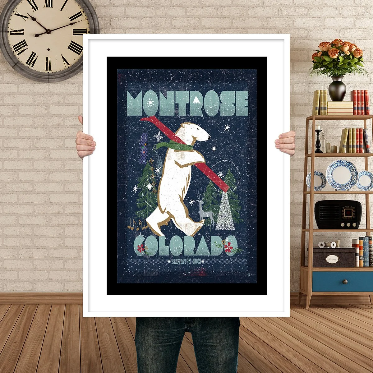 Man Holding Poster Mockup POLAR BEAR MONTROSE.jpg
