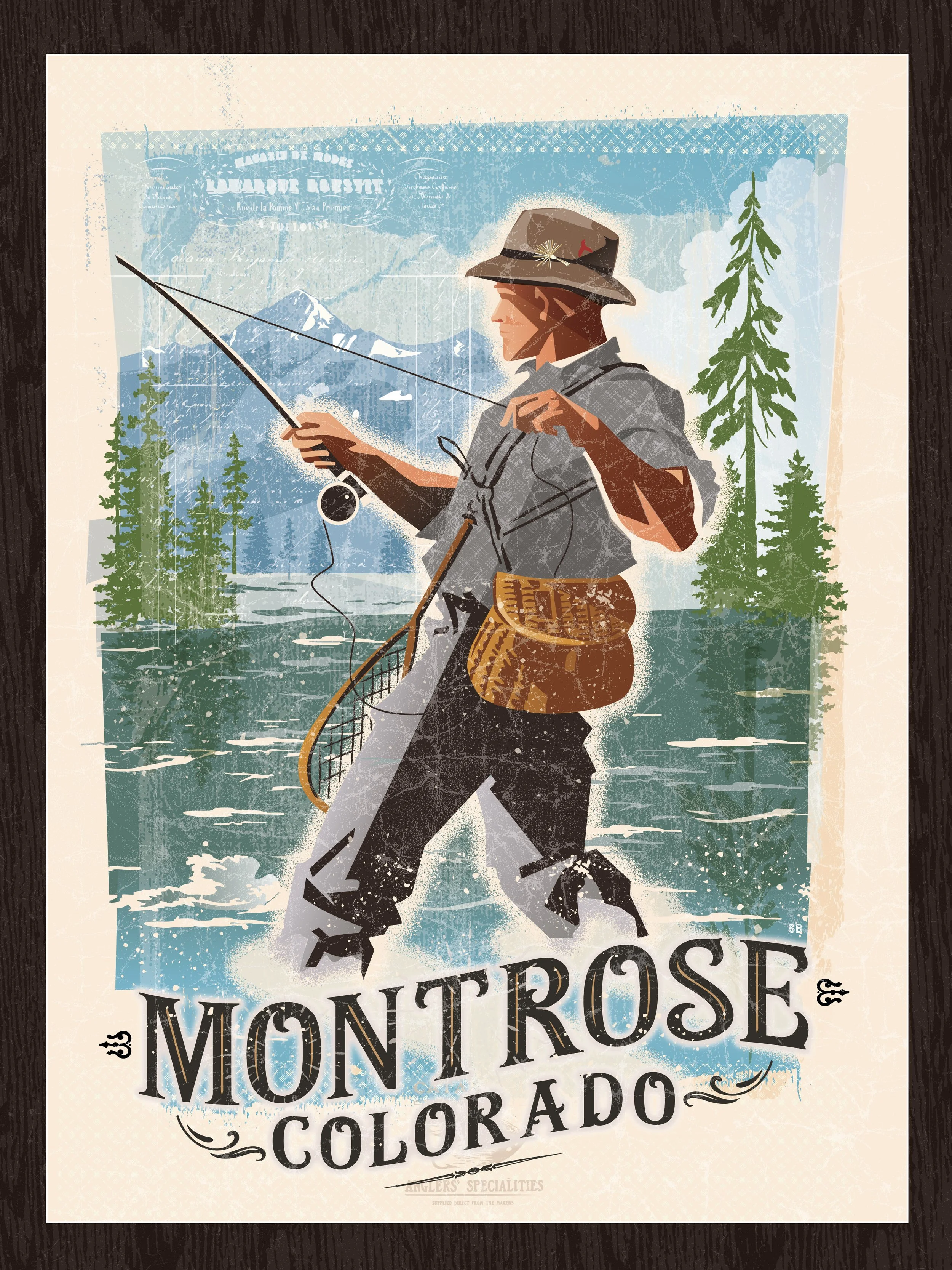Fly Fishing Mountain Man MONTROSE Final 12X16-01.jpg