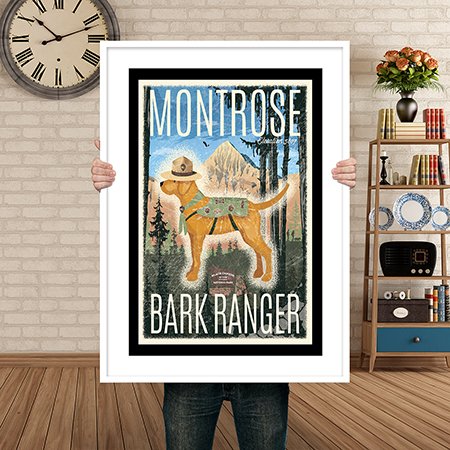 Man Holding Poster Mockup Black Canyon Bark Ranger.jpg