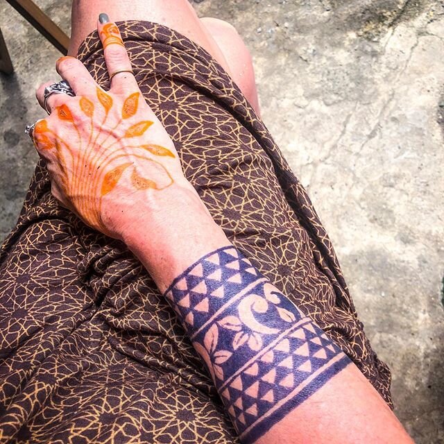 Today is the last day on the island... heading to the Rainforest this afternoon. I&rsquo;ve so enjoyed my time in Bocas Del Toro... sun , fun, henna and Jagua... I think I&rsquo;m hooked! 
#hennarising #hennabocas 
#JaguaBocas 
@hennaRising #hotelboc