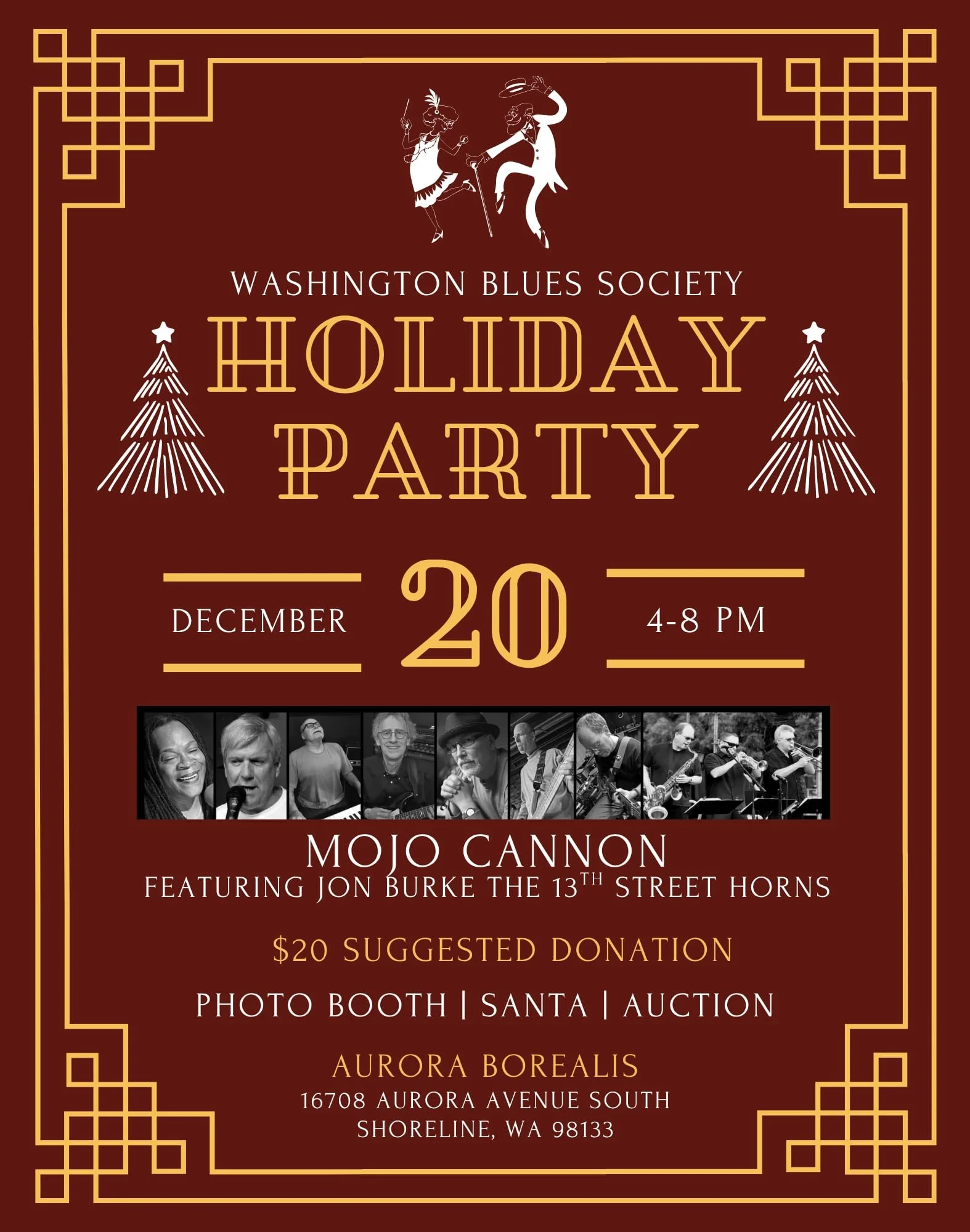 Washington Blues Society Christmas Bash
