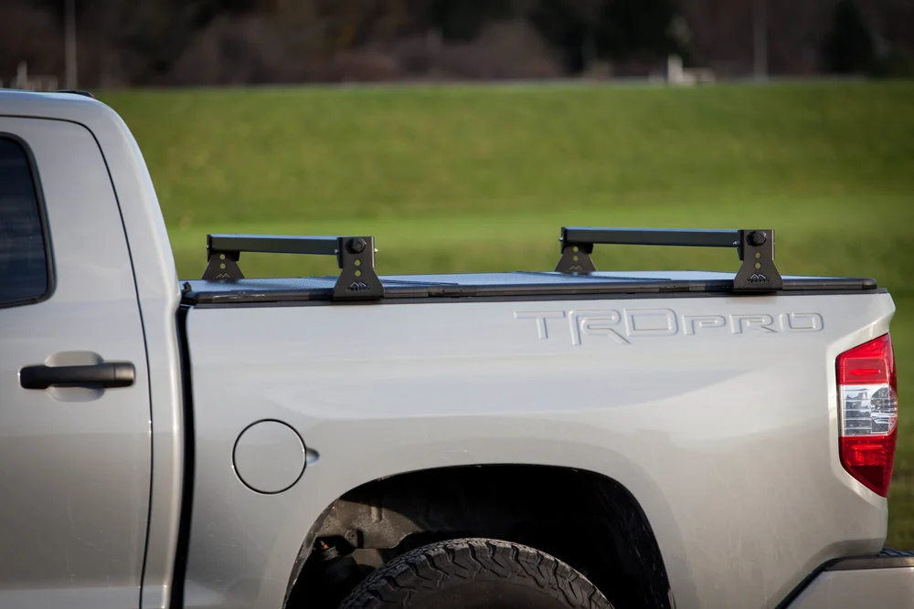 Toyota Tundra Aluminum Hi Rise Crossbars For Use With Tonneau Covers Kb Voodoo Fabrications