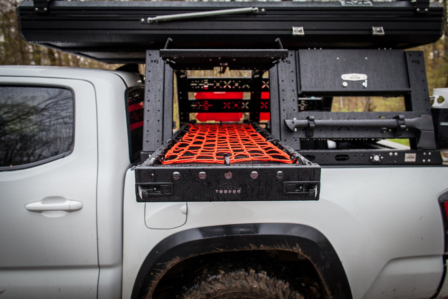 Truck Bed Rack Sliding Cargo Tray — KB Voodoo Fabrications